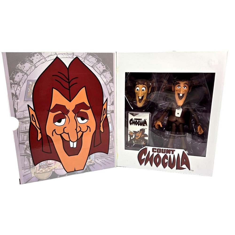 General Mills Count‎ Chocula Action Figure 1:12 Scale Cereal Mascot New 32650